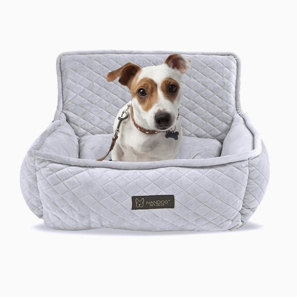 NANDOG PET Gear Luxury Microplush Soft Dog Car Seat Bed NWT ✨ - Picture 2 of 11